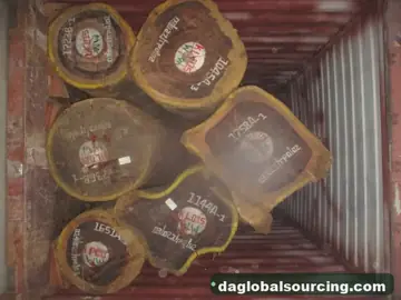 Buying Padouk Logs From Congo - Long Term Order