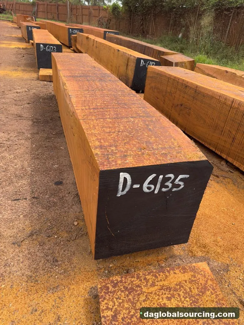 Okan squared from Congo — goods a Vietnam buyer wants