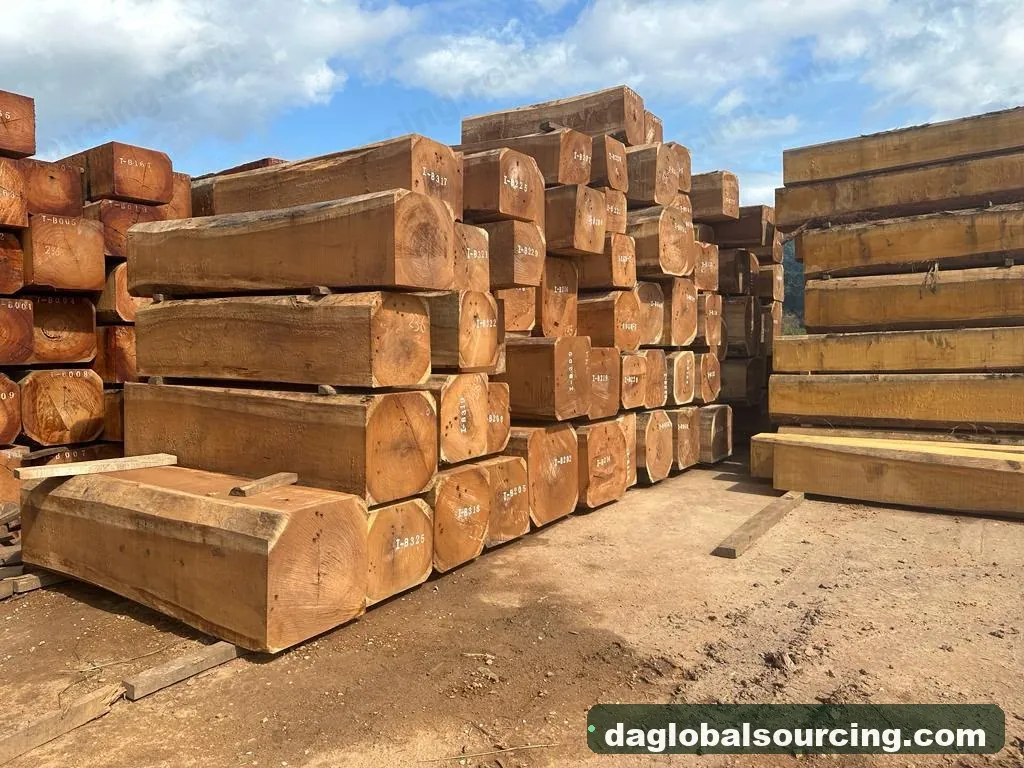 Iroko timber from Congo — goods a Vietnam buyer wants
