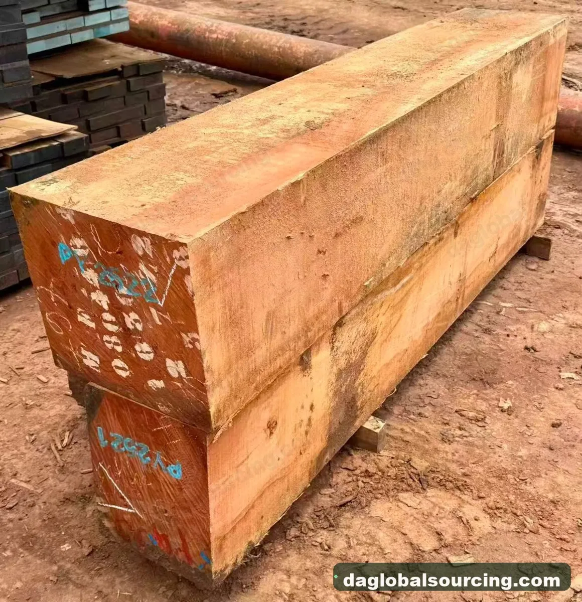 Pachyloba timber from Cameroon — goods a Vietnam buyer wants
