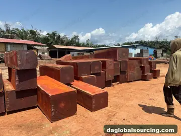 Padouk Squared Wood From Cameroon - Vietnam Buyer Wanted