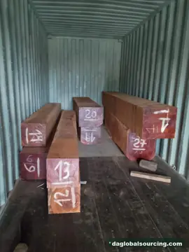 Purchase Jatoba (Paquio) Squared Wood From Bolivia Every Month