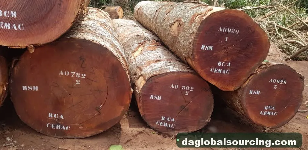 Sapelli (Sapele) logs from Cameroon — goods a Vietnam buyer wants