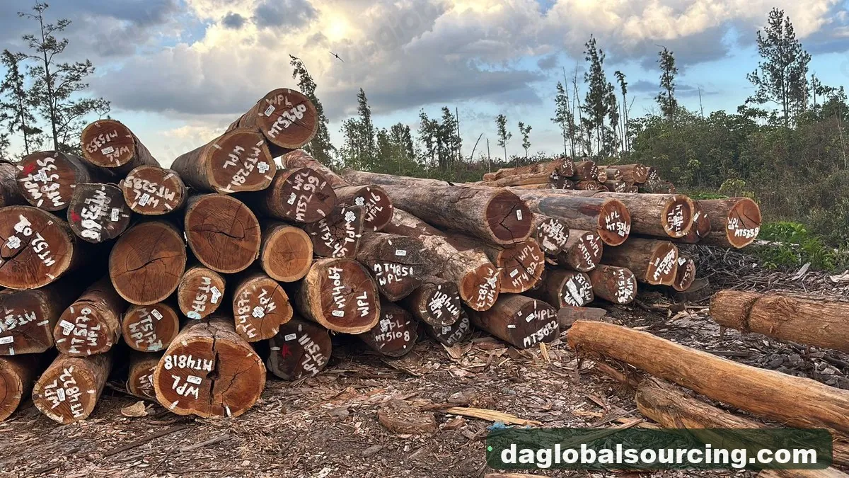 Wpl logs from Suriname — goods a Vietnam buyer wants