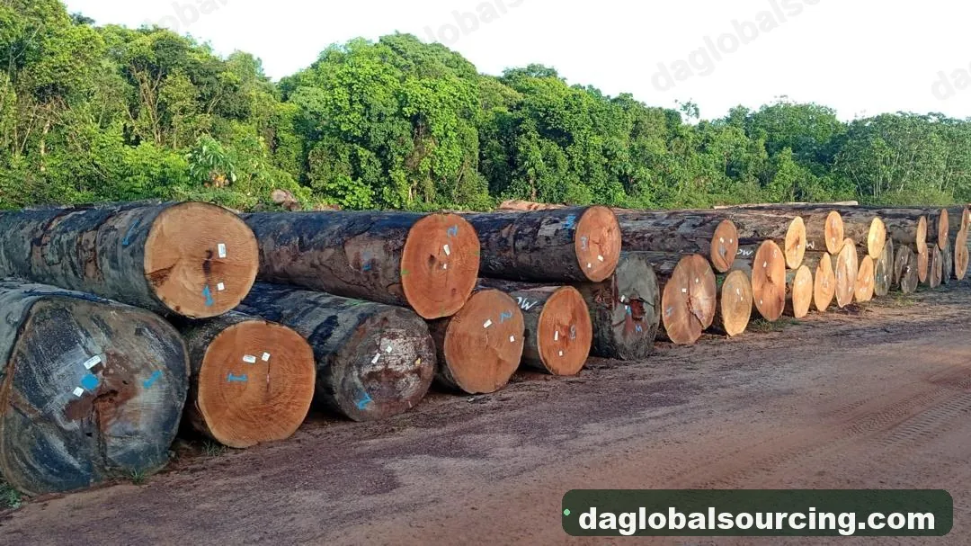 Mkb logs from Suriname — goods a Vietnam buyer wants