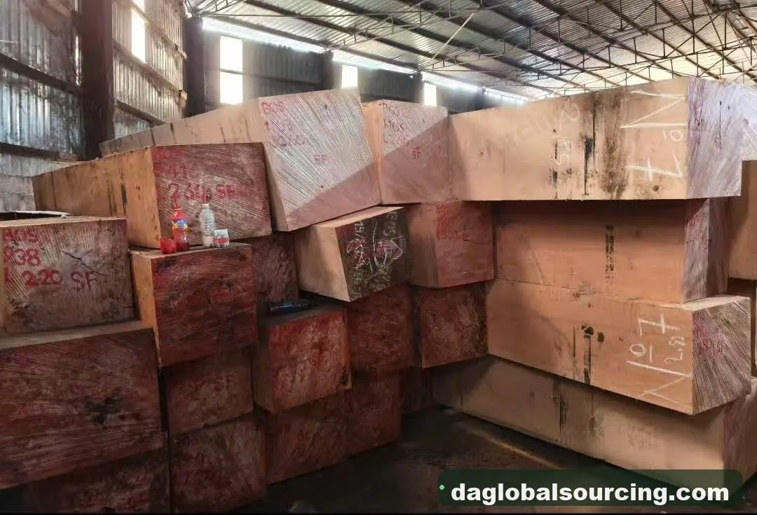 Bosse squared from Cameroon — goods a Vietnam buyer wants